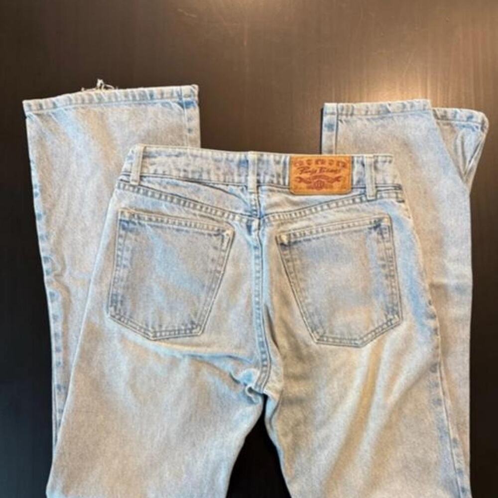 Light wash vintage paris blues originals chic flared jeans